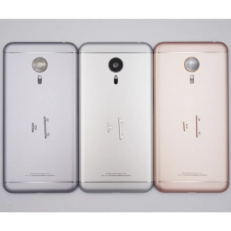

BaanSam New Battery Back Cover For MEIZU Pro 5 / 5.7 Inch Housing Case With Power Volume Buttons+Camera Lens+NFC