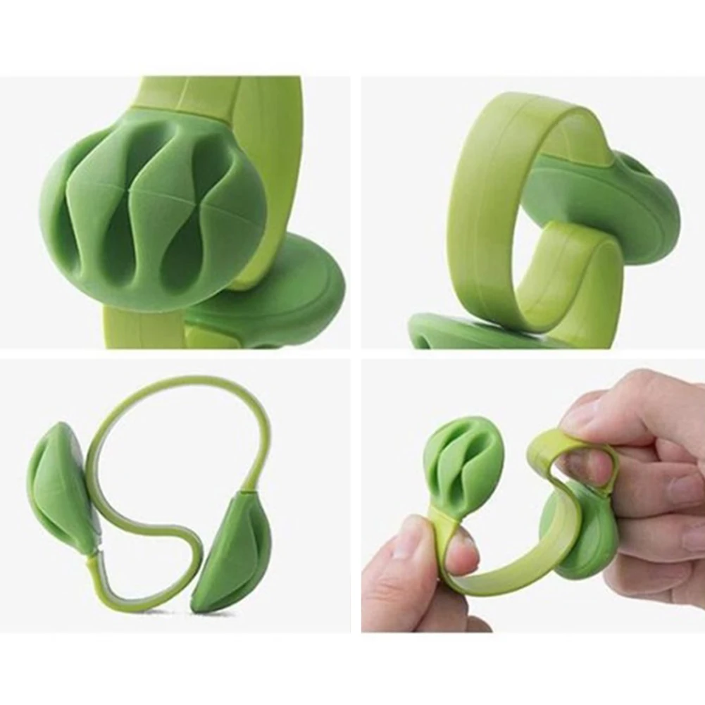 Clip Silicone Line Management Office Home Nontoxic Ties Fixer Protective Cable Organizer Lightweight Desktop Wire Holder | Электроника