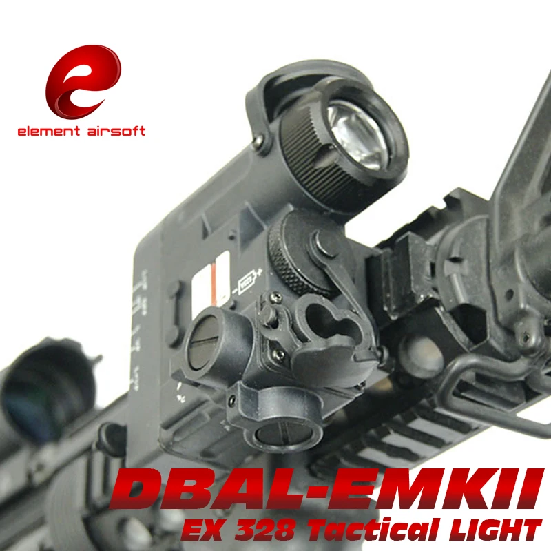Пистолет для страйкбола Element Softair тактический светильник ИК лазерный DBAL D2 strobo