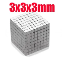 10/20/50/100 шт. 3*3*3 N35 magnetstrong магниты бруски кубики 3 мм x 3 мм x 3 мм Редкоземельные неодимовые магниты 3x3x3