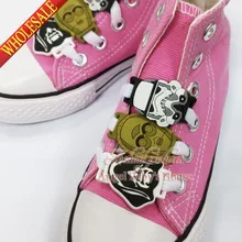 100 шт мультфильм Звездные войны ПВХ обувь без шнурков аксессуары для обуви очаровательные пряжки обуви DIY Декор обуви для повседневной обуви спортивная обувь