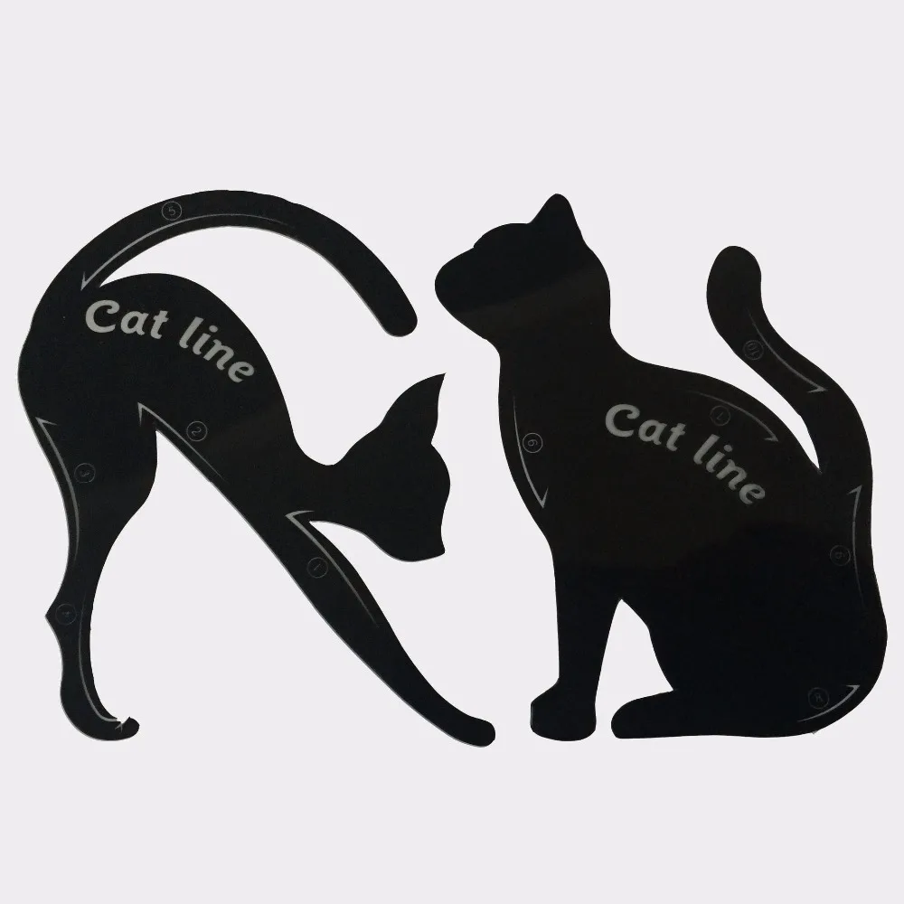 

1Set Eye Liner Makeup Cat Eye Eyeliner Stencil New Design Eyeliner Stencil Models Eyebrow Eyes Liner Template Shaper Tool 70