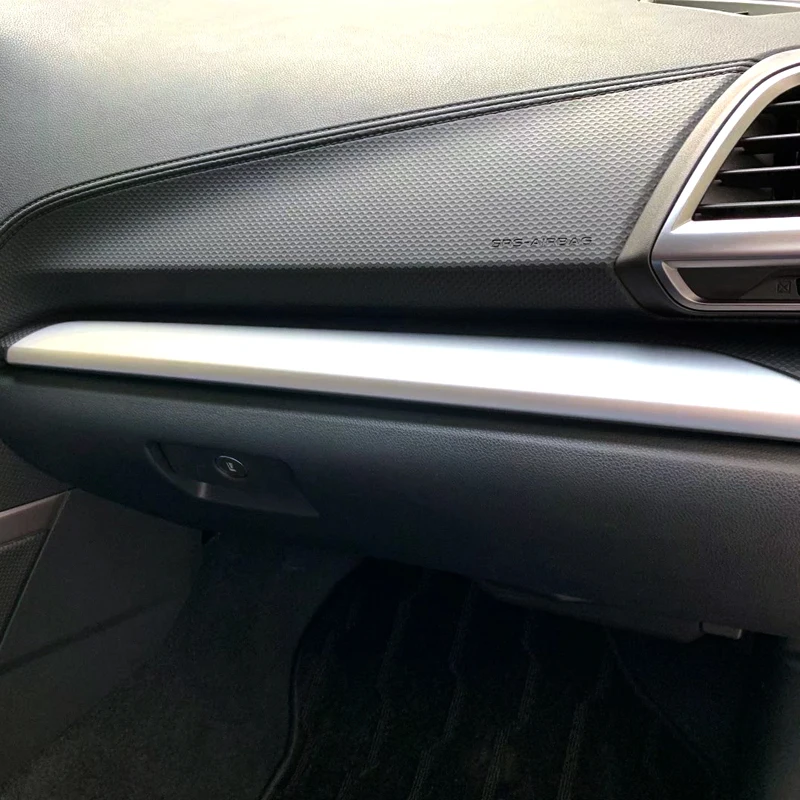 

For Left hand drive! For Subaru Forester SK 2019 Car Styling ABS Auto Dashboard Center Console Decoration Strip Cover 2pcs
