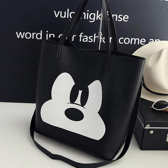 2018 fashion pu leather handbag women joker shoulder bag large