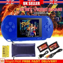 Новая 16 бит PXP3 портативная игровая консоль с av-кабелем поддержка ТВ-выход 2 карты игры PXP 3 тонкая станция классика