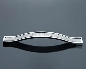 

CC 160mm Modern Crystal Drawer Pull Handles Kitchen Cabinet Wardrobe Door Pulls Decorative Bling Furniture Dresser Pulls Knobs