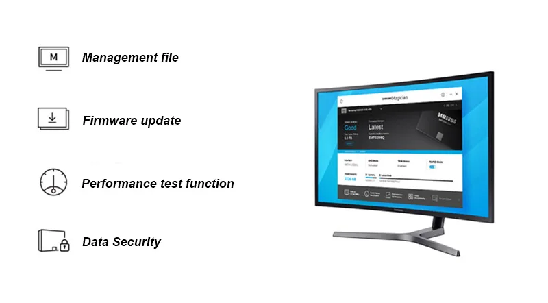 Оригинальный samsung 850EVO MZ-7LN120BW 120 ГБ внутренний Ёмкость ssd 2,5 дюймов читать 540 МБ/с. SATA твердотельный накопитель для Тетрадь