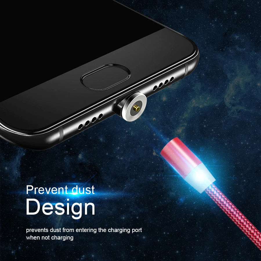 Фото 3A 1M Магнитный зарядный USB C Micro кабель для передачи данных iPhone Samsung Xiaomi Мобильный 3A 1M Магнитный зарядный USB C Micro кабель для передачи данных iPhone Samsung Xiaomi Мобильный