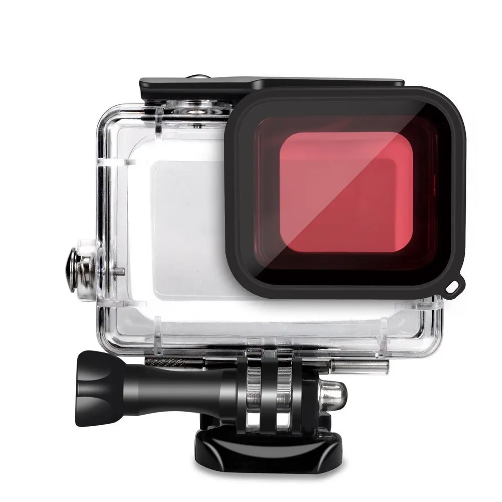 Для Gopro аксессуары Hero5 спортивные Камера Дайвинг Корпус с красный фильтр для экшн-Камеры Gopro Hero 5