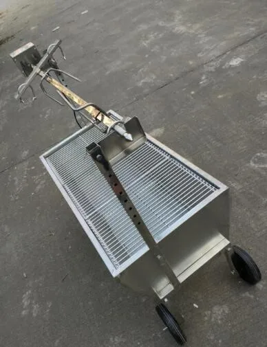 135cm Stainless Steel BBQ Pig Lamb Goat Chicken Spit Roaster Rotisserie Spit;Commercial Hog Roast Machine 5