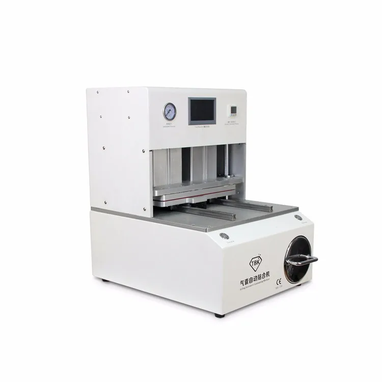  Newest TBK-708 Curved Screen OCA LCD Laminating Machine Bubble Remover Built-in Vacuum Pump Air Com