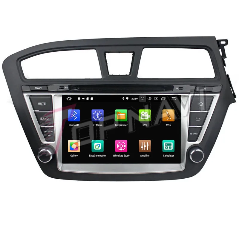 dvd player car For Hyundai I20 RHD 2014-2015