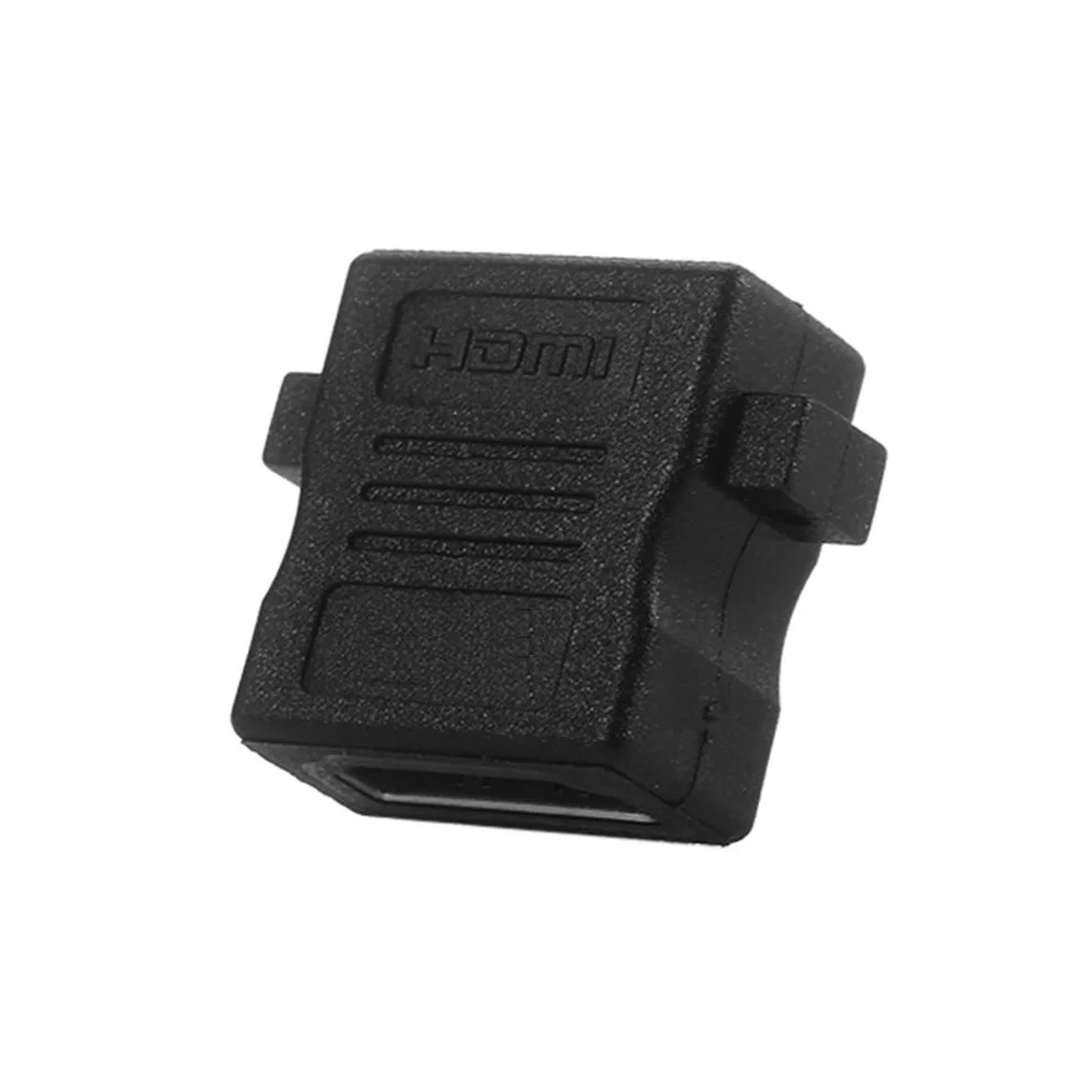 

180 Degrees HDMI Female To Female Adapter Converter 4Kx2K HDMI Panel Adapter With Screw Holes For HD-DVD Blue-ray DVD LCD TVs
