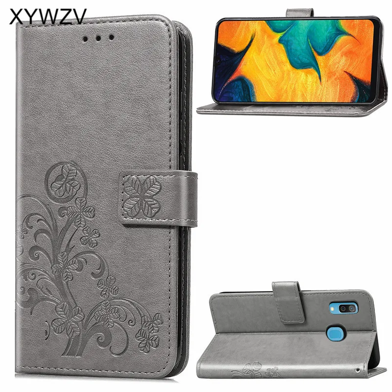 

For Samsung Galaxy A30 Case Flip Wallet Soft Silicone Phone Case Card Holder Fundas For Samsung Galaxy A30 Cover For Samsung A30