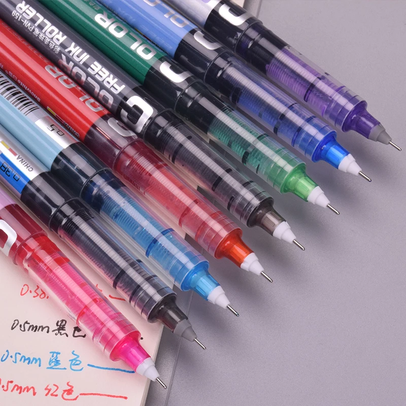 

Baixue Color student gel pen writting pens canetas material escolar kawaii staitonery paperlaria school supplies 0.38mm