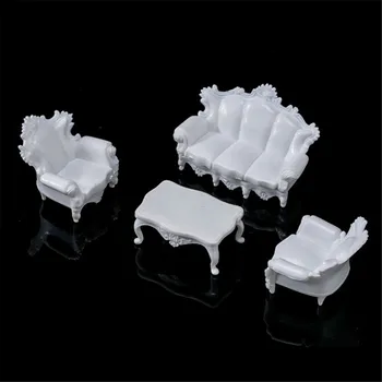 

1 Set Dollhouse Furniture Toys Sofa Piano Table Miniature Furniture Sets For Doll Family Accessories Kids Gift Toys