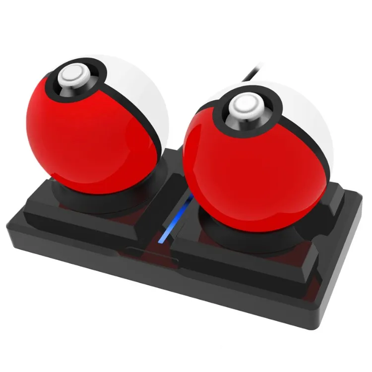 2 в 1 двойная зарядная станция подставка Док для Nintendo Switch Poke ball Plus|Запасные части| |