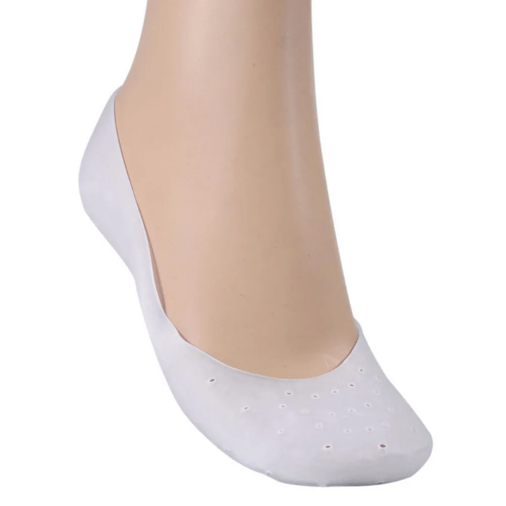 Брендовые носки унисекс с силиконовым гелем, увлажняющие носки, дышащие эластичные протекторы пятки, защита для ног, защита для ухода за ногами, инструменты