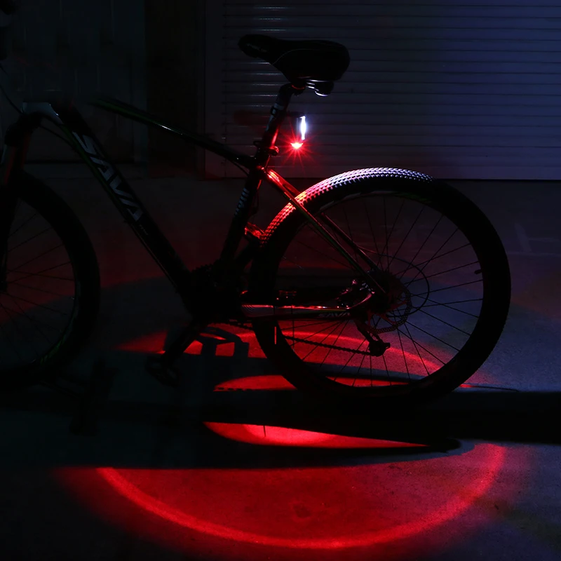 Excellent WHEEL UP USB Rechargeable LED Cycling Light Bike Rear Light Tail Light 7modes MTB Bike Waterproof Taillight Bicycle Accessories 3