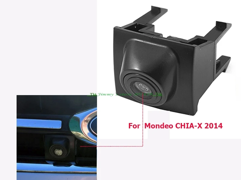 Автомобильная Передняя камера положительного обзора для Ford Mondeo передняя решетка камеры ccd HD ночное видение водонепроницаемый широкий угол парковки