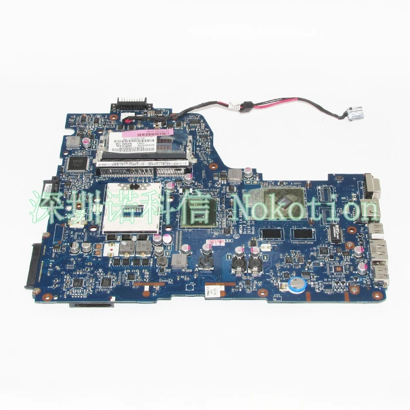 NOKOTION Laptop Motherboard For Toshiba Satellite A660 A665 NWQAA LA-6062P K000109850 HM55 GT310M Graphics DDR3 Main board works NOKOTION Laptop Motherboard For Toshiba Satellite A660 A665 NWQAA LA-6062P K000109850 HM55 GT310M Graphics DDR3 Main board works
