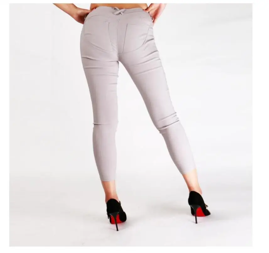Leggings High Quality Low Waist Push Up Elastic Casual