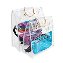 Модная сумка пыленепроницаемый мешок прозрачная сумка для хранения шкаф сумка для хранения дорожная сумка для хранения A30313