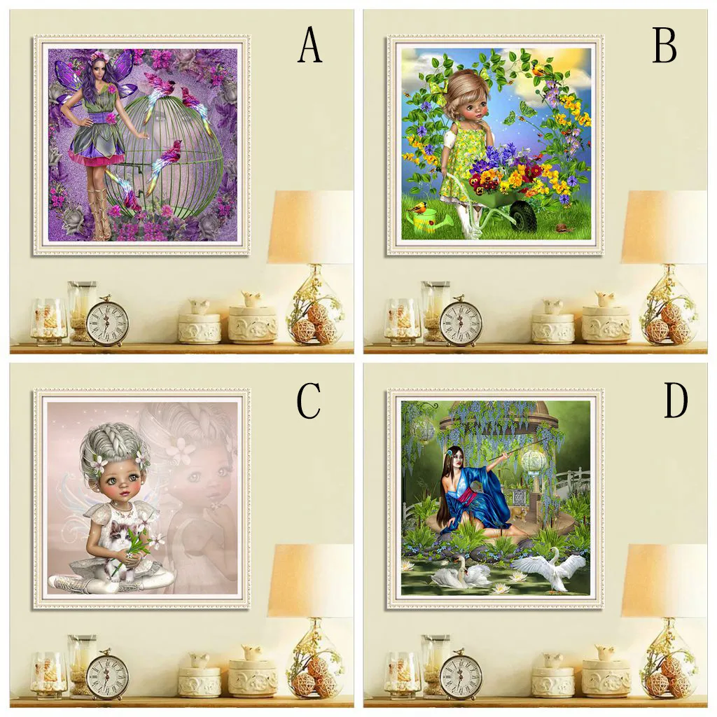 

5D DIY Diamond Painting Embroidery Round Diamond Home Decor Gift