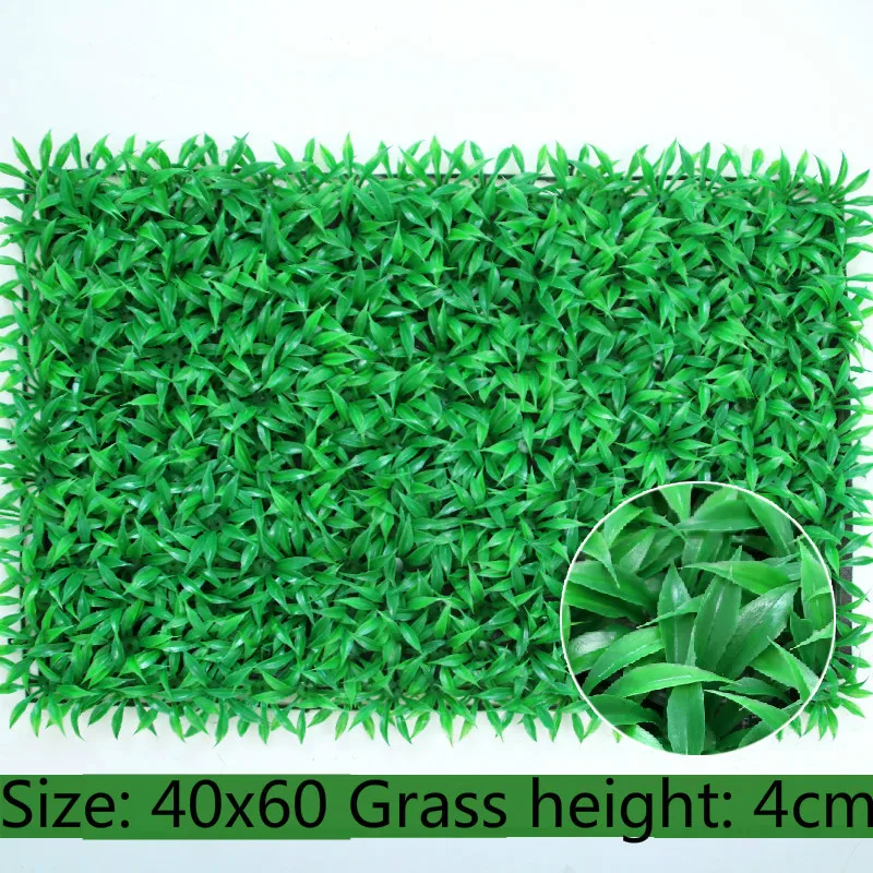 40x60 см искусственные зеленые горшечные растения газоны ковер для дома сад стены Ландшафтный зеленый пластиковый газон Дверь Магазин фон изображение трава