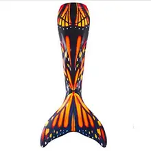 Luckyqiang Мода 1 шт. плавание и песчаный пляжная одежда для девочек сказка русалка косплей костюм для бикини малыш купальники