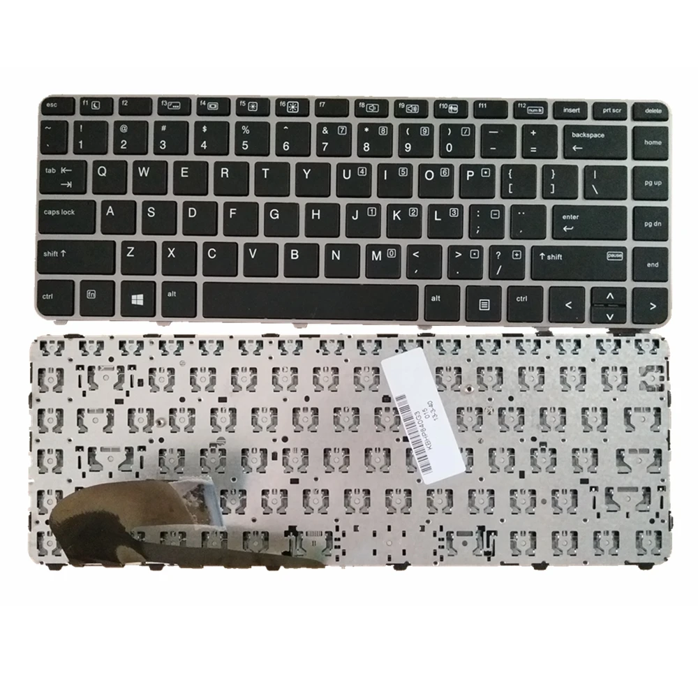 

US Black New English Laptop Keyboard For HP Elitebook 840 G3 745 G3 With pointing stick
