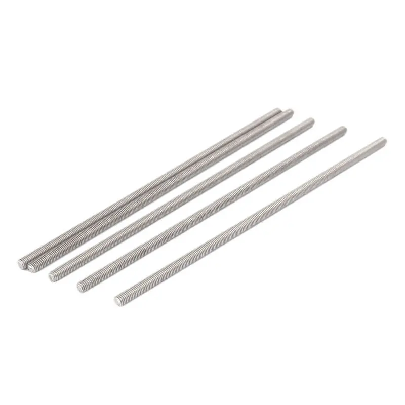 

M5 x 170mm 304 Stainless Steel Fully Threaded Rod Bar Studs Fasteners 5 Pcs