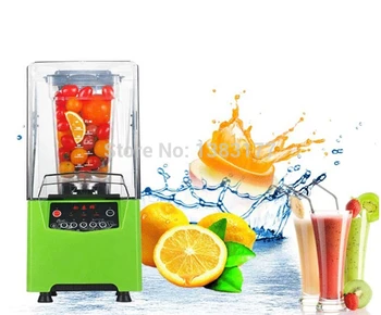

Food blender Commercial blender 1000ml Sound insulation Food Processor Smoothie Maker Mute Juicing machine Food mixer