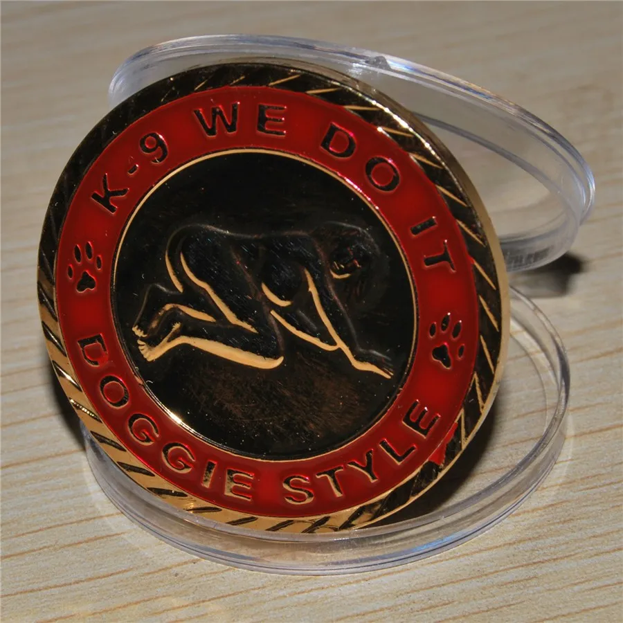 WORKING DOG K9 Challenge Coin (4)