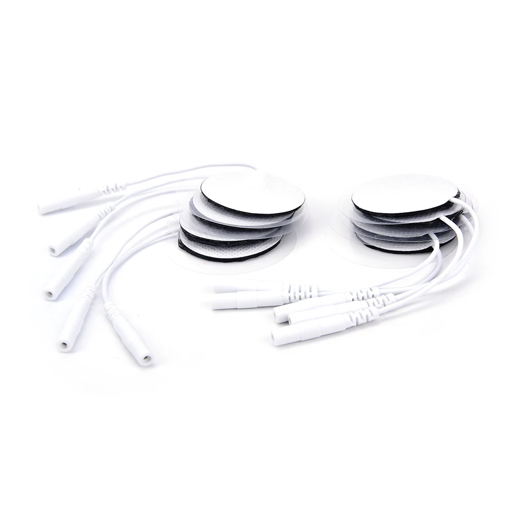 10pcs/lot Tens Acupuncture Slimming massager Digital Therapy Machine Massager Round Electrode Pads Non-woven Braces Supports 10pcs/lot Tens Acupuncture Slimming massager Digital Therapy Machine Massager Round Electrode Pads Non-woven Braces Supports