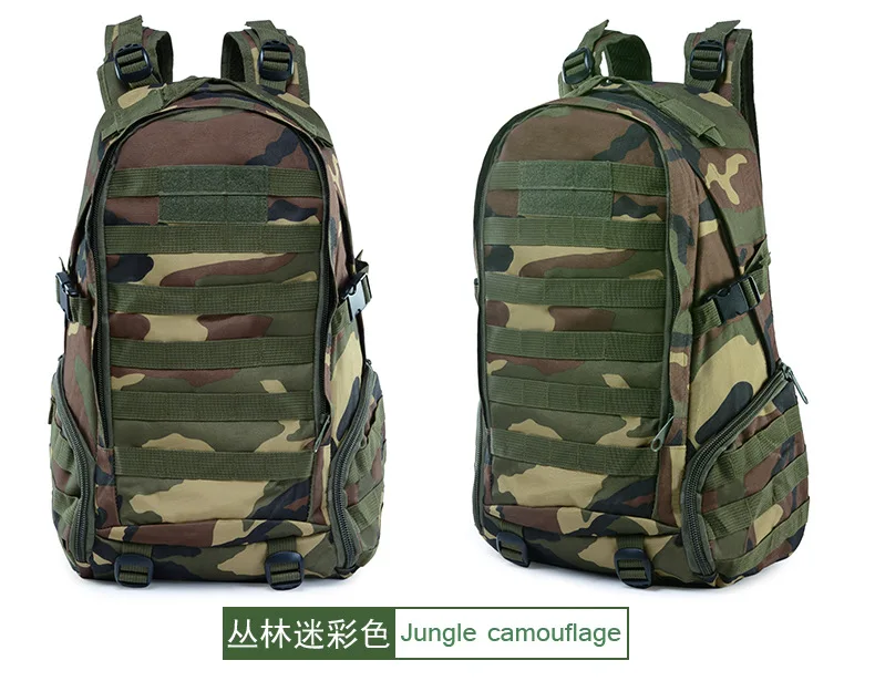 27L водонепроницаемый тактический Камуфляжный спортивный рюкзак для мужчин для путешествий на открытом воздухе Военная Мужская альпинистская походная сумка - Цвет: Jungle camouflage