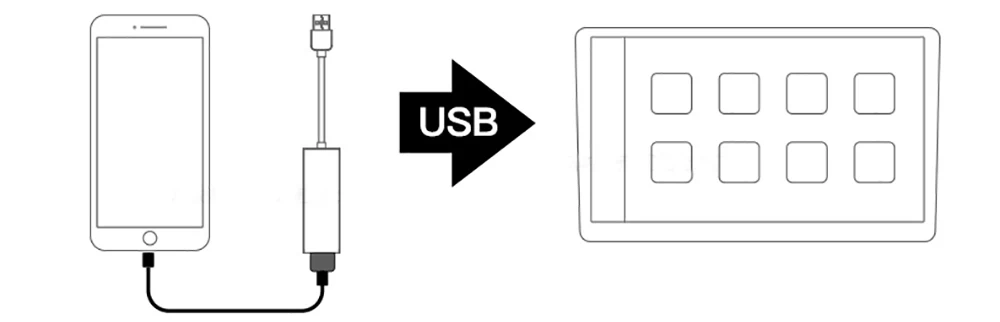Liislee USB Dongle For Apple Carplay and Android Phone Auto Link For Android Car Screen Touch Screen with iSO Carplay Box (9)