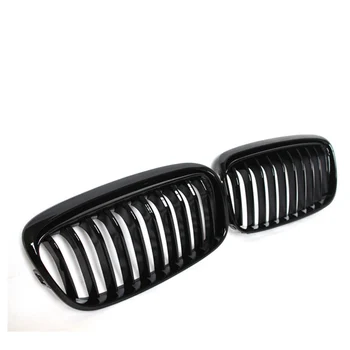 

for Bmw 2015 F45 Active Tourer & F46 Gran Tourer 218i 220i 220d 225xe bumper tuning glossy black hood ABS grill