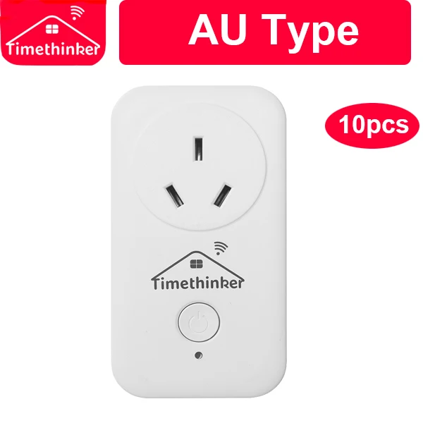 Timethinker Original Smart WiFi Socket Outlet for Apple Homekit ALexa Google Home APP Siri Voice Remote Control Timer Outlet - Комплект: AU Standard