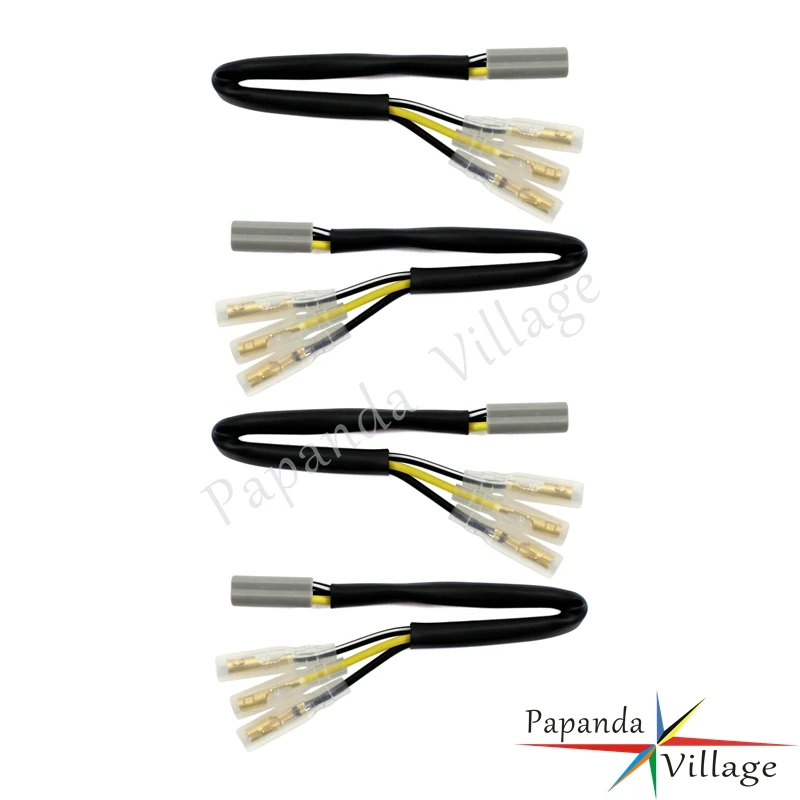 4 шт. разъемы для сигнала поворота мотоцикла Yamaha YZF R6 R1 R3 R6S FZ6 FZS6 FZ1 250 500|adapter plug|adapter