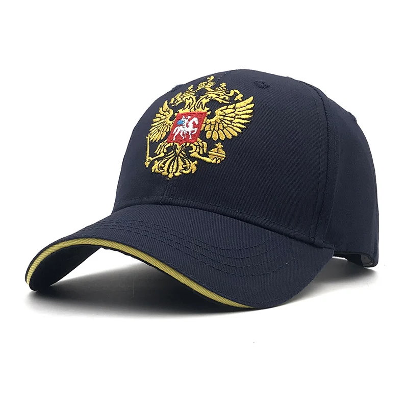Новинка Бейсболка унисекс из 100% хлопка для улицы Снэпбэк Кепка с русской