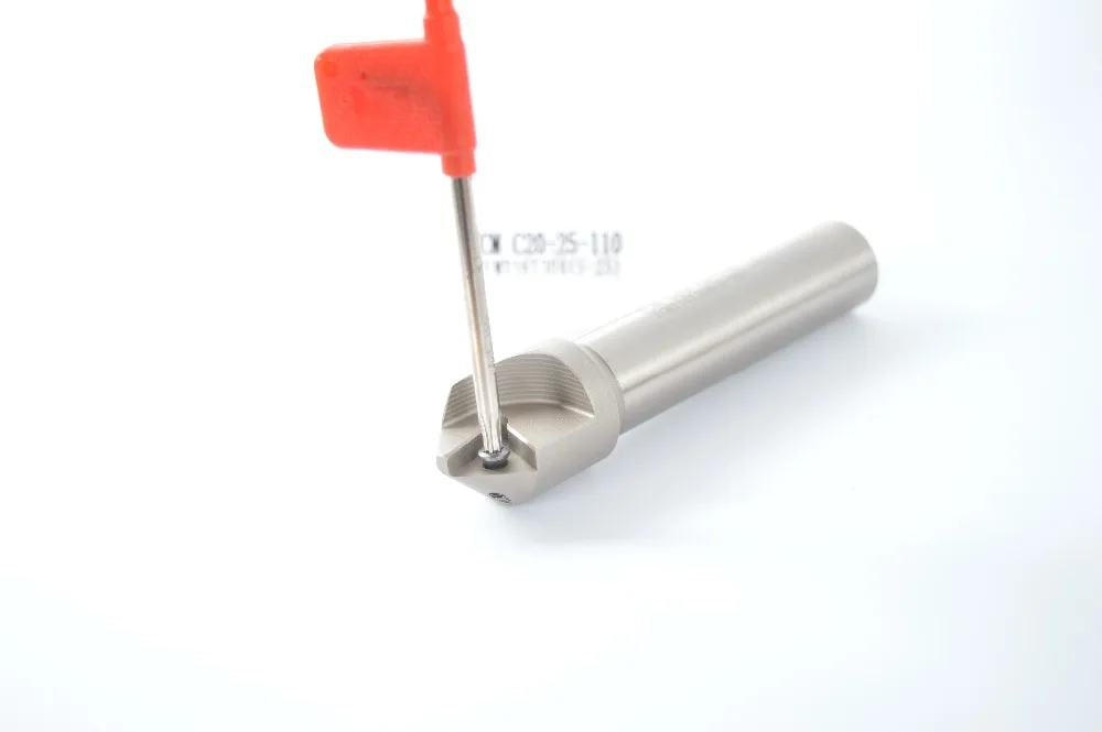10pcs  TCMT16T304 45° （5mm-25mm）Chamfering drill tool holder TCM C20-25-110