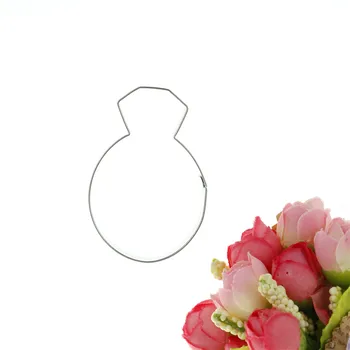 

New Stainless steel wedding Diamond ring cookie cutter shapes fondant stamp mold patisserie pastry cupcake tools