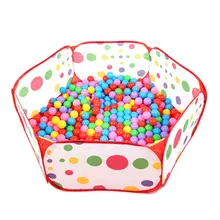 1.2 м красочные шестиугольник Крытый Ocean бассейн с шариками для игры игрушка палатка