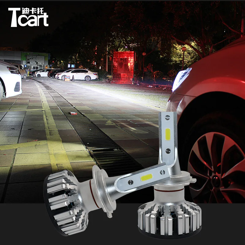 

Tcart H11 9005 Car LED Headlight Auto Headlamp Fog Lights For Nissan sentra b17 accessories 2012 2013 2014 2015 2016 2017 2018
