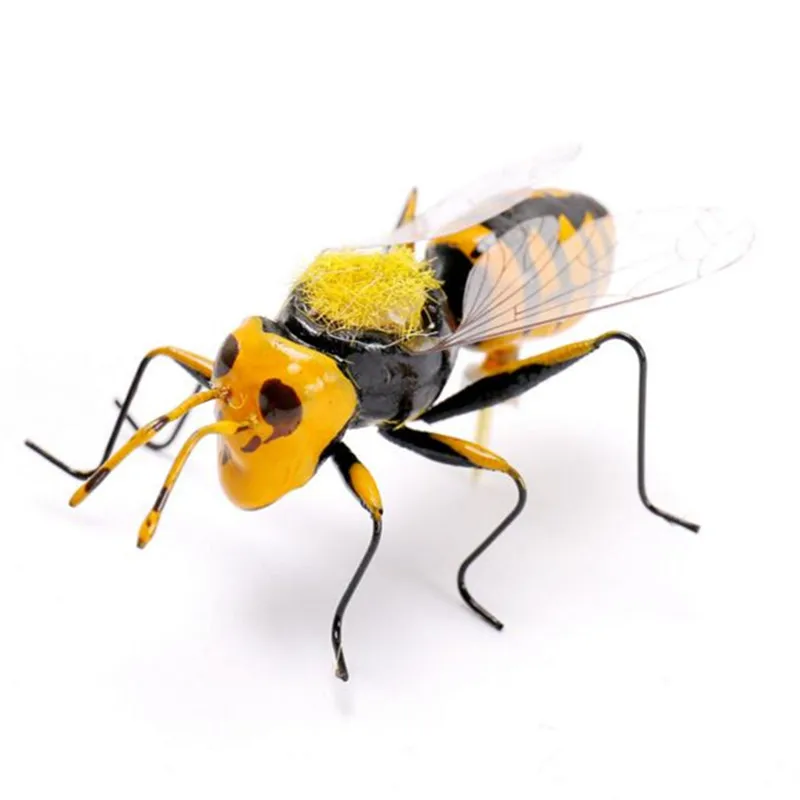 Bovvsky 3d металлическая стерео пчела брошь кнопка мужские Броши животное брошь на булавке винтажная Мужская Женская булавка на воротник