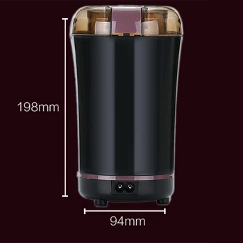 

Portable Mini Grinder Home Electric Coffee Machine Powder Machine(Eu Plug)