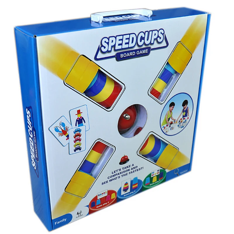  Brain Warfare Quick-stack Cup Children's Table Games Enlightenment Learning Mother-Child Game Inter