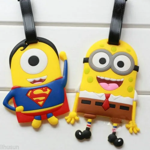 Wholesale-10pcs-Cute-Cartoon-Minion-Stereoscopic-Rubber-Luggage-Tag-Card-Cover(3)