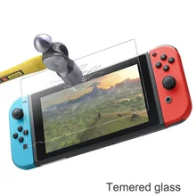 Игровая консоль Экран закаленное Стекло пленка для Nintend переключатель против царапин ультра тонкий Анти-отпечатков пальцев HD Экран протектор
